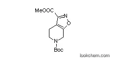 Molecular Structure of 1260655-07-9 (6-tert-butyl 3-methyl 4,5-dihydroisoxazolo[5,4-c]pyridine-3,6(7H)-dicarboxylate)